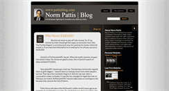Desktop Screenshot of pattisblog.com