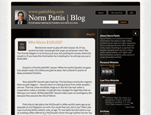Tablet Screenshot of pattisblog.com